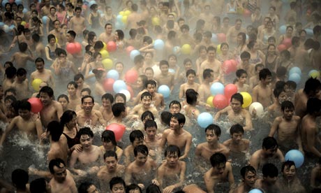 China hot spring bath
