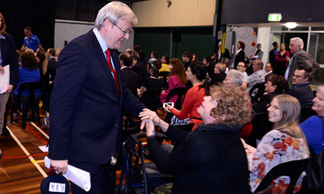kevin rudd in rockhampton