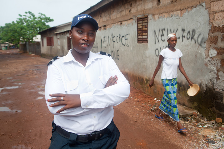Marie-Jeanne Marcel Lamah in Guinea