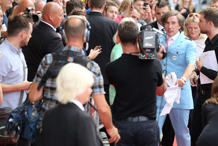 Alan Partridge premiere: Alan Partridge: Alpha Papa Premiere - Norwich