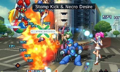 Project X Zone: combat with a massive cast of guest stars.