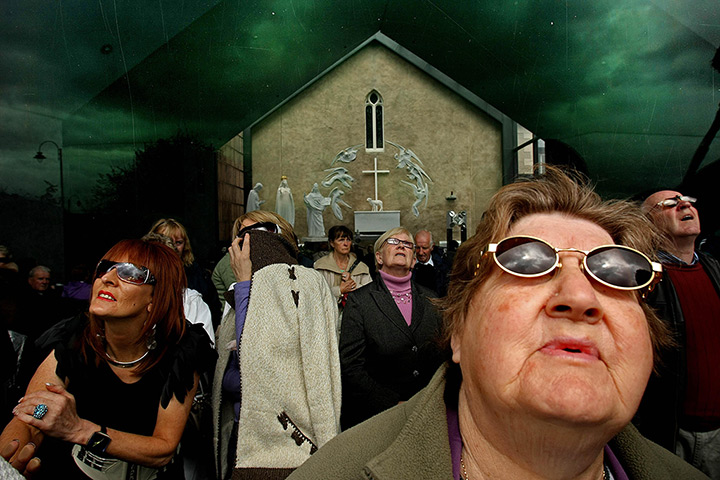 eyewitness tradition: Joe Coleman claims Apparation in Knock