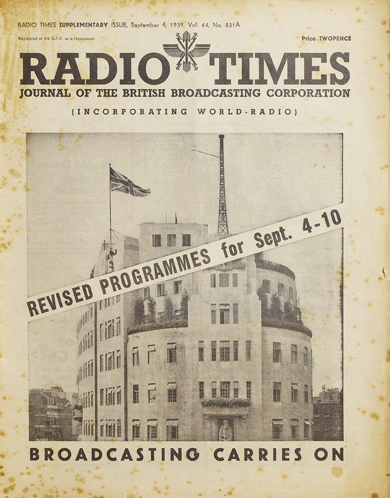 Radio Times - 1939