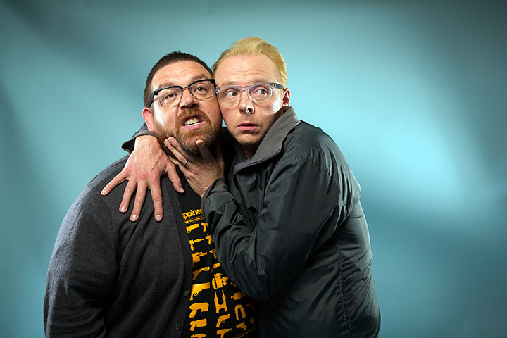 original observer: Simon Pegg and Nick Frost