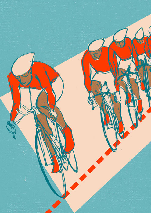 Illustration by Eliza Southwood to be shown in Beautiful Games