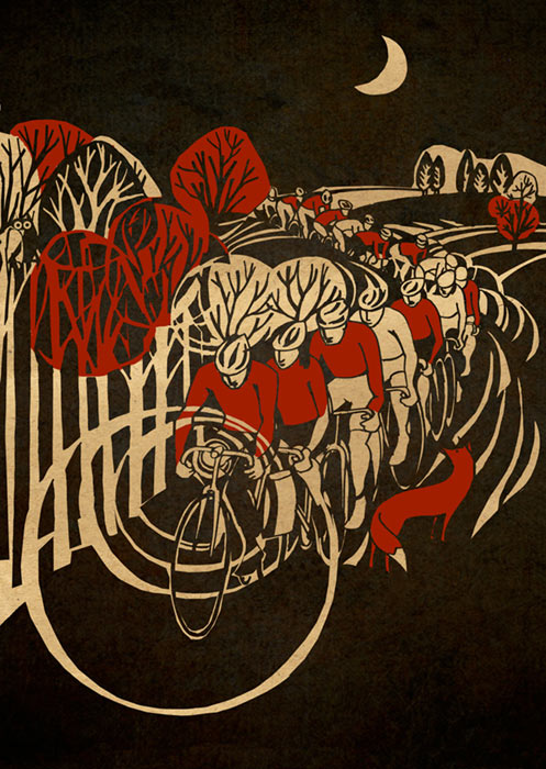 Illustration by Eliza Southwood to be shown in Beautiful Games