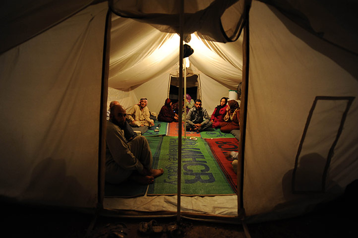 Syrian refugees: Syrian Refugees celebrate Ramadan