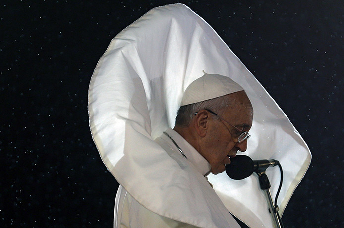 Pope Brazil updated: TOPSHOTS Pope Francis addresses the youn