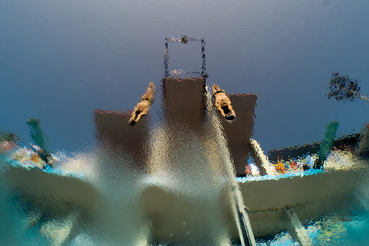 20 Photos: Mexico's Garcia and Sanchez in the men's 10m synchro platform in Barcelona