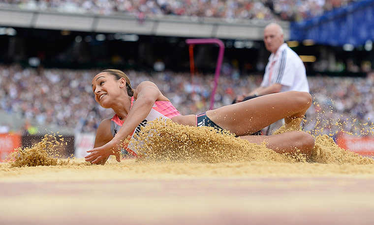 anniversary games: Jessica Ennis-Hill