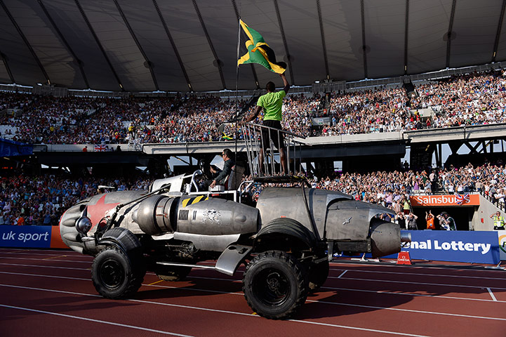 Day 1 Anniversary games: Star of the show Usain Bolt 