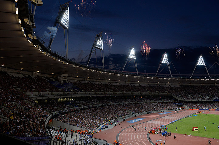 Day 1 Anniversary games: Fireworks fill the sky as James Kirani wins the 400m