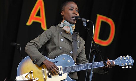 Rokia Traore performs on stage during Day 3 of the WOMAD Festival 2013
