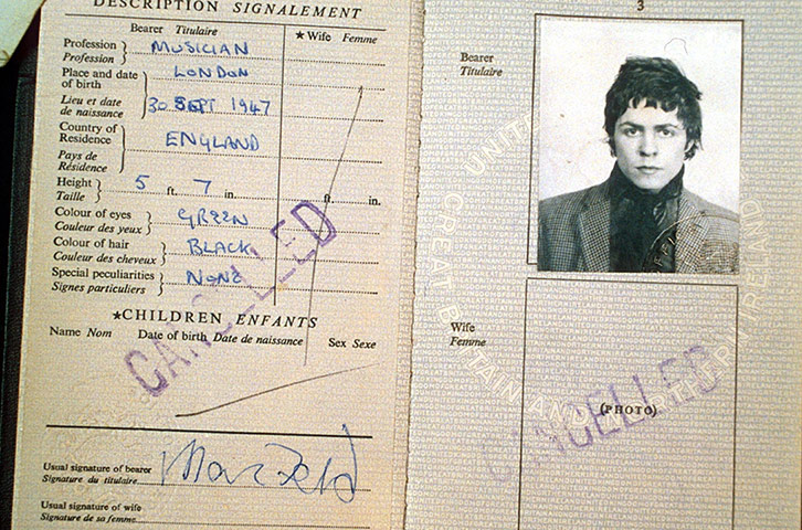 Famous Peoples Passports: Marc Bolan
