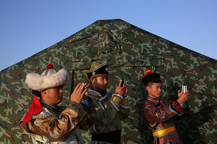 Sounding Sand Desert: Sounding Sand Desert In Inner Mongolia