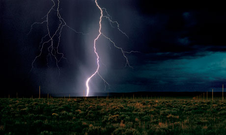 Walter De Maria's Lightning Field