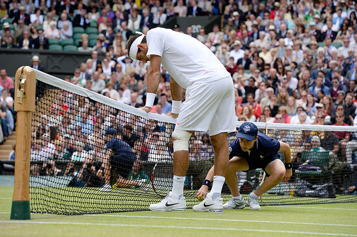 Tom's Wimbledon day 9: Juan Martin Del Potro