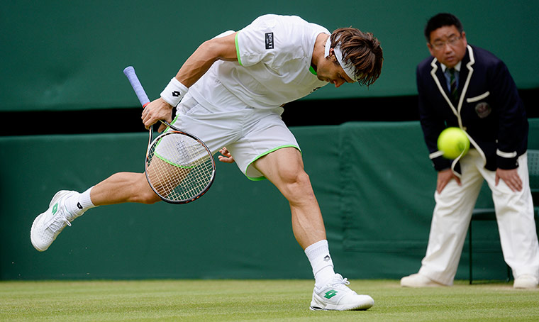 Tom's Wimbledon day 9: David Ferrer