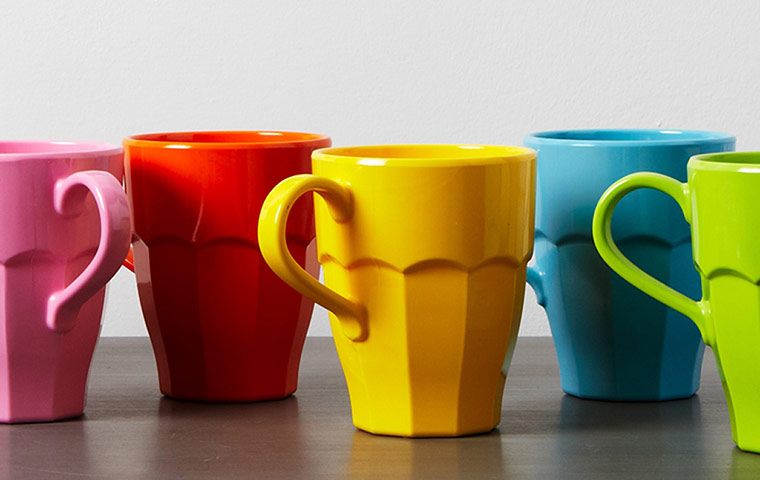 Park Picnic - coloured melamime cups