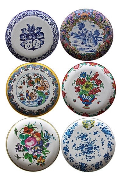 Posh Picnic-in pictures: Posh Picninc - decorated plates