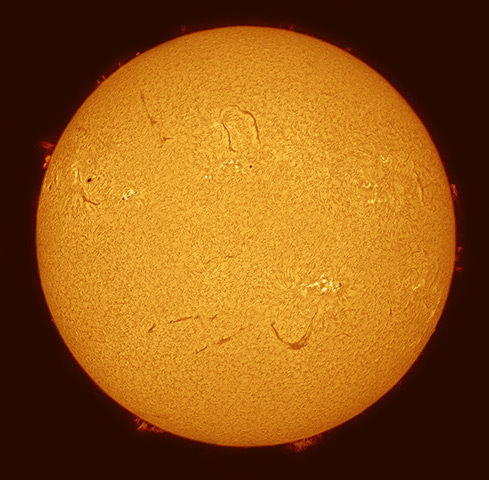 Astronomy shortlist: Solar Max: This full disc image of the Sun is a visual feast
