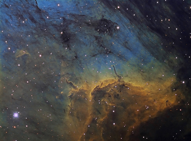 Astronomy shortlist: Herbig-Haro Objects in the Pelican Nebula