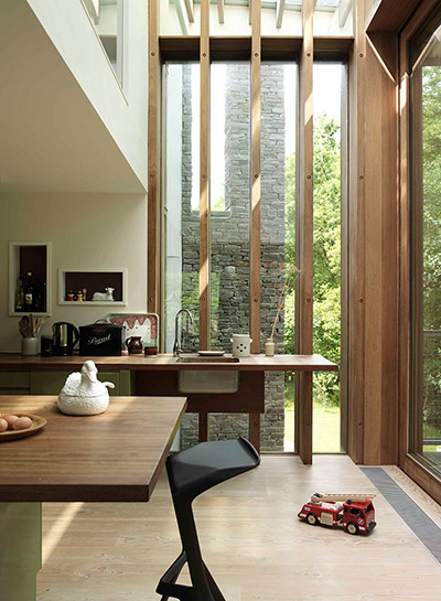 Homes - Welsh House: kitchen area of house