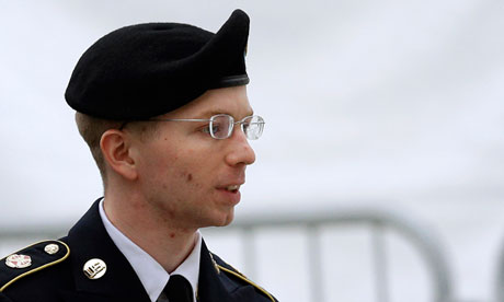 US private Bradley Manning downloaded classified military documents and passed them to WikiLeaks.