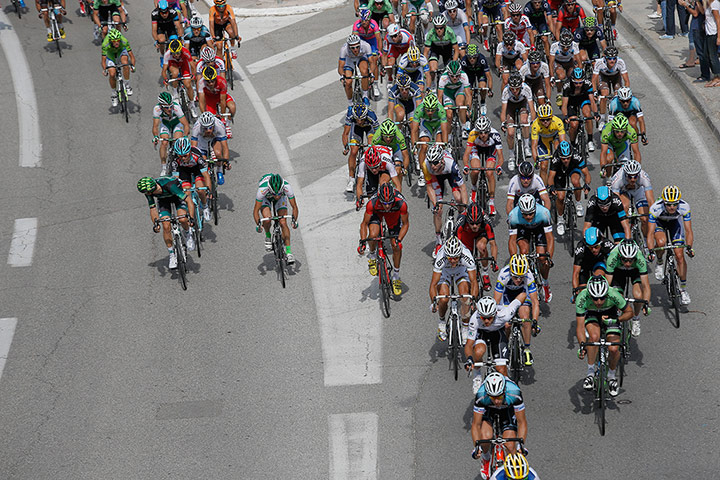 Tour de France stage 5: Peloton