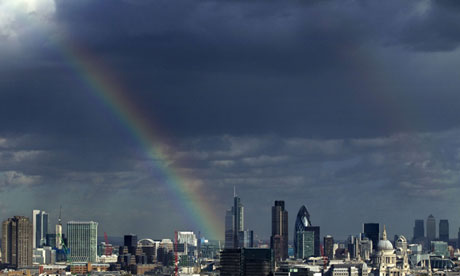 Rainbow in London