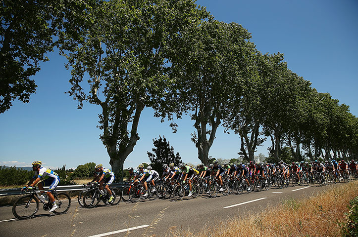 Tour de France stage 6: Peloton stage six