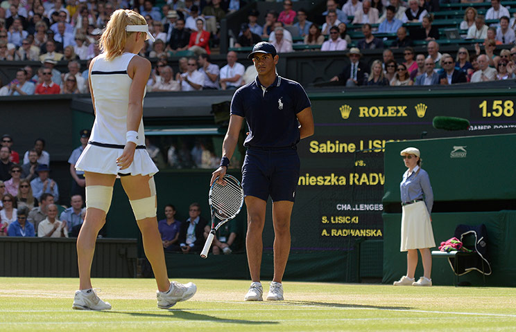 Wimbledon update two: Radwanska and ballboy