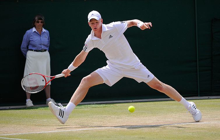 Wimbledon day 11: Kyle Edmund during his boys semi-final
