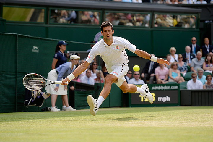 Wimbledon day 11: Novak Djokovic