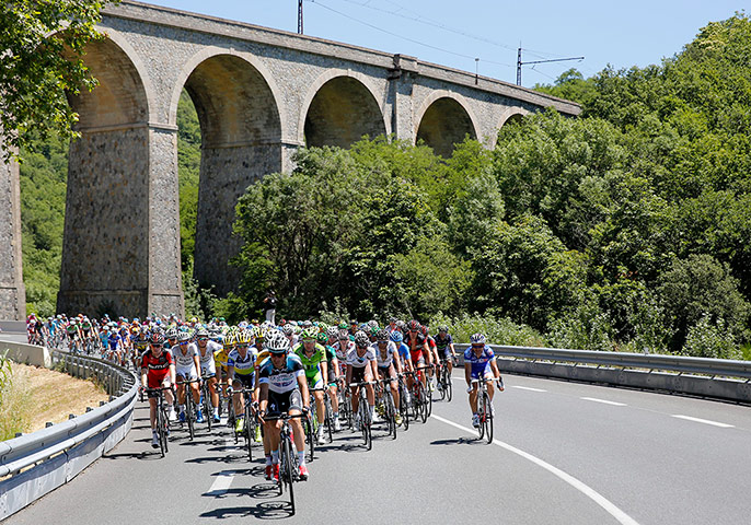 Tour de France stage 7: Viaduct