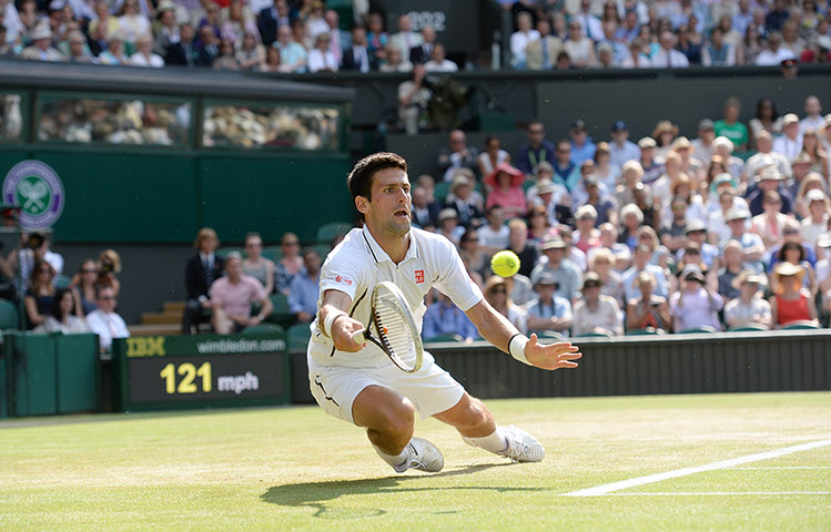 Wimbledon day 11: Djokovic