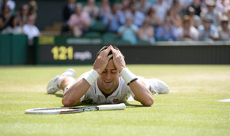 Wimbledon day 11: Novak Djokovic