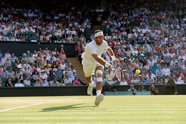 Wimbledon day 11: Juan Martin Del Potro
