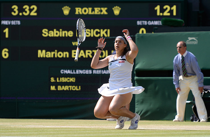 Tom's women's final: Bartoli wins