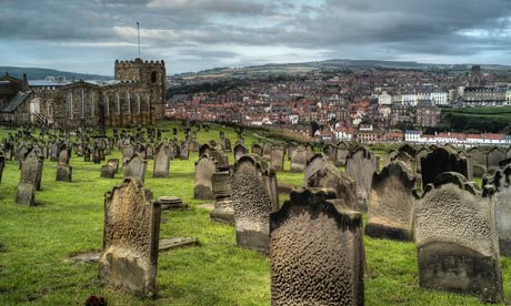 St Mary's churchyard, Whitby, north Yorkshire