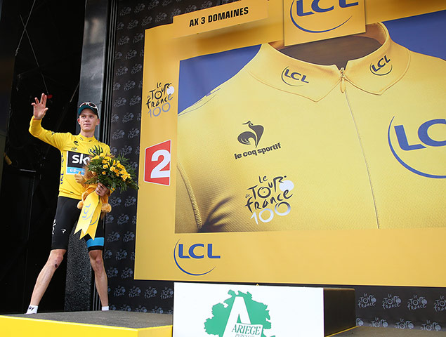 cycling: Le Tour de France 2013 - Stage Eight