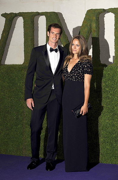 Winners Ball : Andy Murray and Kim Sears arrive