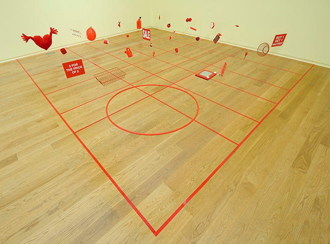 Do It 2013: Alison Knowles, Homage to each red thing, 1996
