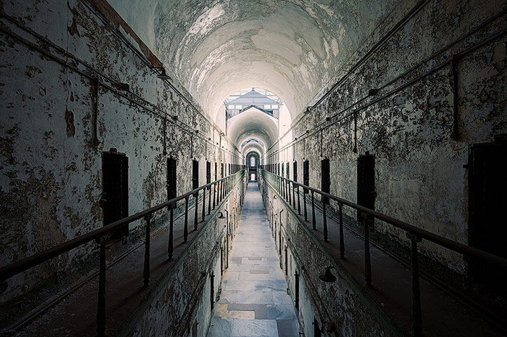 States of Decay: Cell block, Penitentiary, Pennsylvania