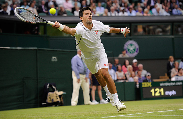 Wimbledon highlights 2013: Novak Djokovic