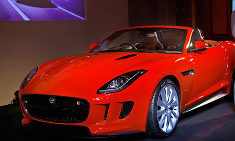 A Jaguar F-type