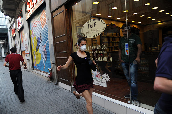 Istanbul protests in pics: Istanbul protests in pics