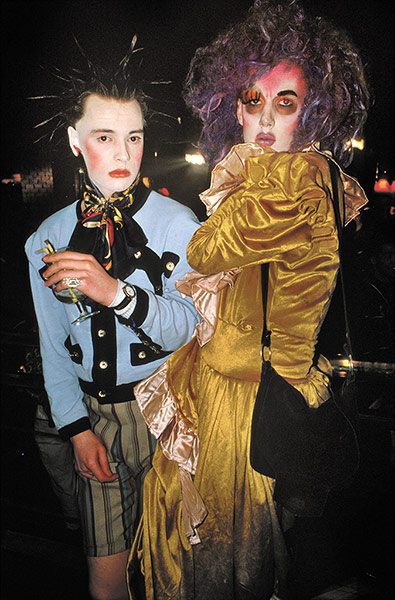 Club to Catwalk: Trojan and Mark at Taboo, 1986.