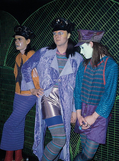 Club to Catwalk: David Walls, Leigh Bowery and Trojan at Camden Palace, London, 1984. 