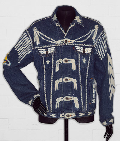 Club to Catwalk: Denim jacket, 'BLITZ', by Levi Strauss & Co., customised by Vivienne Westwo